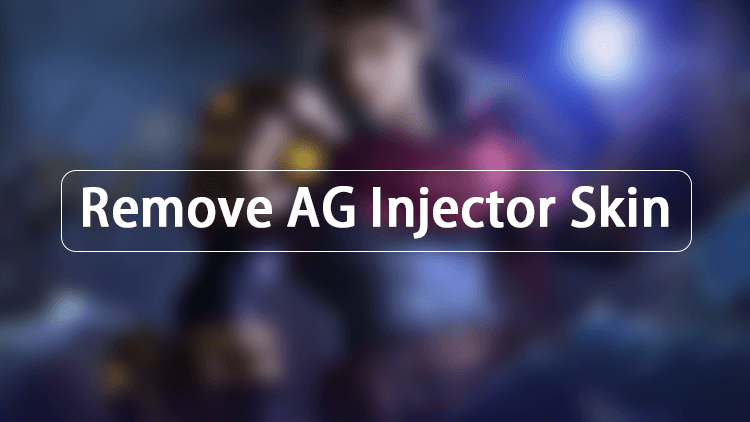 How To Remove Ag Injector Skins On Mobile Legends Ag Injector