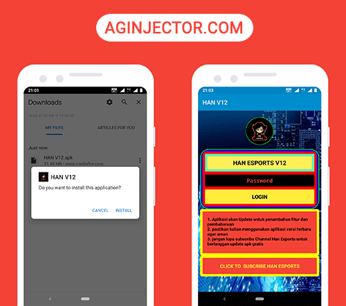 install han esports apk on android