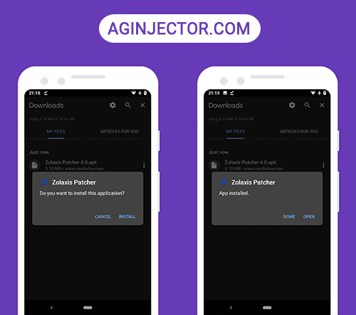 install-Zolaxis-Patcher-Injector-APK-on-Android-Device